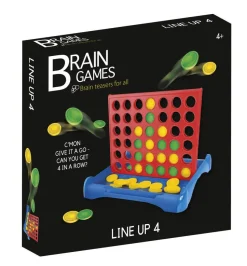 Brain Games peli Line Up 4