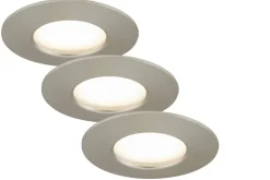 Briloner LED moduuli 3x5W harjattu teräs