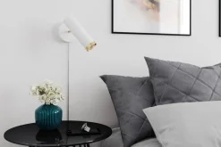 By Rydéns Puls 1-osainen seinävalaisin  mattavalkoinen