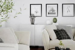 By Rydéns pöytävalaisin Dolores savunharmaa