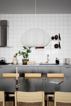 By Rydéns riippuvalaisin Ebba Ø60 cm valkoinen