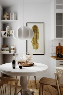 By Rydéns riippuvalaisin Ebba Ø50 cm valkoinen