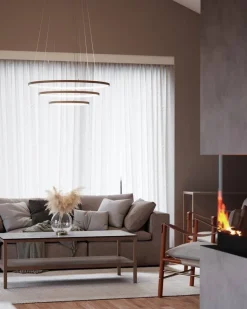 By Rydéns riippuvalaisin Trione Ø 80 cm luonnollinen