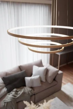 By Rydéns riippuvalaisin Trione Ø 80 cm luonnollinen