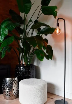 Calex lattiavalaisin U-line musta E27