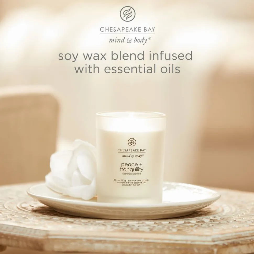 Chesapeake Bay tuoksukynttilä Peace & Tranquility M