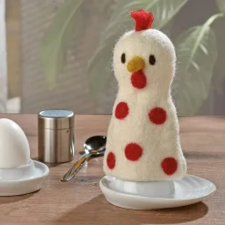 Cilio kananmunan lämmitin Lana tipu lampaanvilla