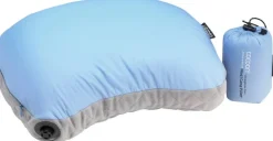 Cocoon retkityyny AirCore Hood/Camp Pillow vaaleansininen/harmaa