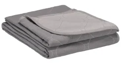 Create Home Aamu päiväpeite 2-puoleinen 180x260cm harmaa/l.valkoinen