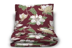 Create Home satiinipussilakanasetti Atsalea 150x210 + 55x65 cm t.punaine