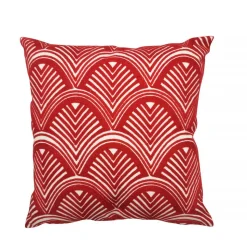 Create Home tyyny Kaari 45x45 cm punainen puuvilla