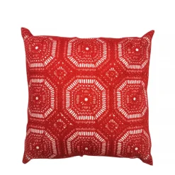 Create Home tyyny Säde 45x45 cm punainen puuvilla