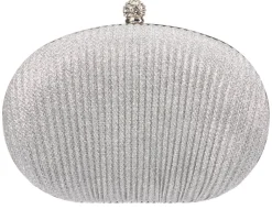 Create juhlalaukku EL2346 Silver