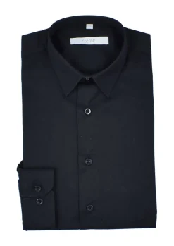 Create paita Slim Fit LS Black