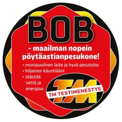 Daan Tech pöytäastianpesukone Bob musta kiilto
