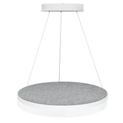 Design by Grönlund Acoustic Circulo 60 kattovalaisin  vaaleanharmaa 4000K