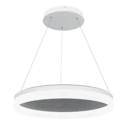 Design by Grönlund Acoustic Circulo 60 kattovalaisin tummanharmaa 3000K