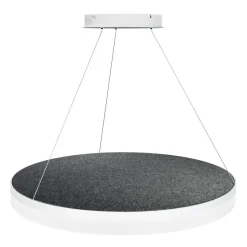 Design by Grönlund Acoustic Circulo 80 kattovalaisin tummanharmaa 4000K