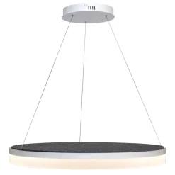 Design by Grönlund Acoustic Circulo 80 kattovalaisin tummanharmaa 4000K