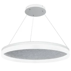 Design by Grönlund Acoustic Circulo 80 kattovalaisin vaaleanharmaa 4000K