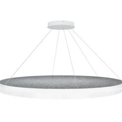 Design by Grönlund Acoustic Circulo 120 kattovalaisin vaaleanharmaa 4000K