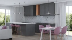 Design by Grönlund Disc 25 kattovalaisin harmaa