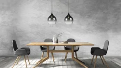 Design by Grönlund Hide kattovalaisin kromi/liukuväri