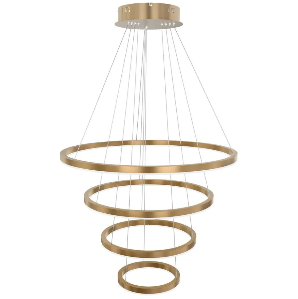 Design by Grönlund Layer 4 Led kattovalaisin messinki