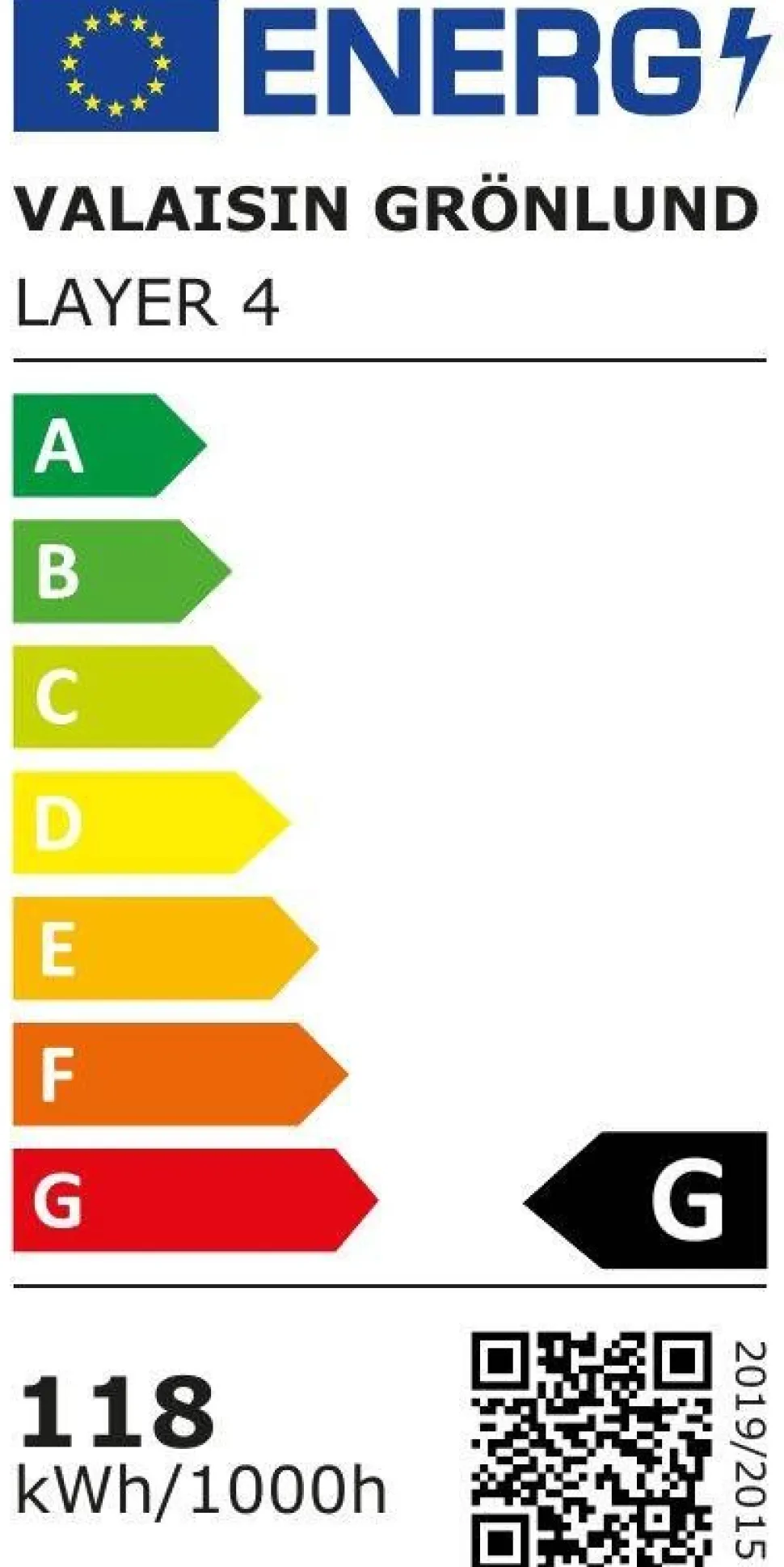 Design by Grönlund Layer 4 Led kattovalaisin messinki