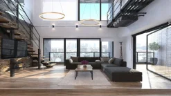 Design by Grönlund Layer 80 kattovalaisin messinki