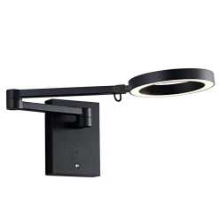 Design by Grönlund LED-seinävalaisin Halo USB-A latausportil