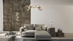 Design by Grönlund Marry Me lattiavalaisin 155 cm messinki