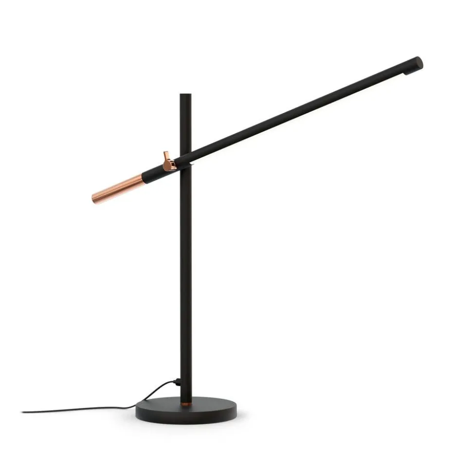 Design by Grönlund Piano pöytävalaisin musta