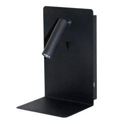 Design by Grönlund Shelf Spot USB seinävalaisin, musta