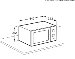 Electrolux mikro EMZ421MMK musta