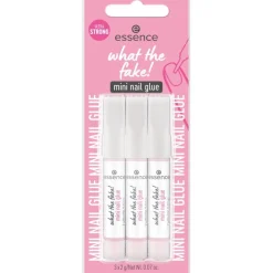 Essence kynsiliima What The Fake! mini nail glue 01