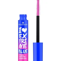 Essence ripsiväri I Love Extreme Blue crazy volume mascara