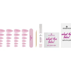 Essence tekokynnet What The Fake! Press-On nails manicure set