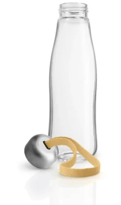 Eva Solo juomapullo lasia 0,5 L keltainen