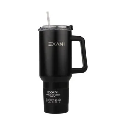 Exani termosmuki Tumbler 1,2 l musta