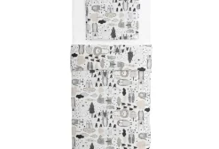 Familon Kaverit Organic vauvan pl+tl setti 85x125/35x45 kaakao