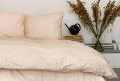 Familon Percale pussilakanasetti hiekka 150x210/55x65