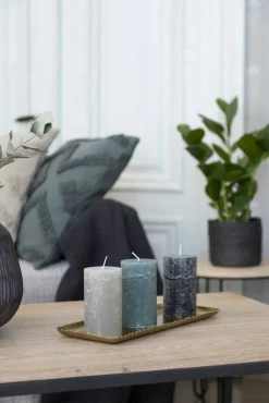 Fanni K Home pöytäkynttilä Rustiikki 6,8x12 cm agaven vihreä