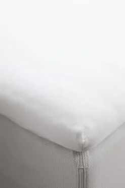 Finlayson Muotoonommeltu aluslakana twill 90x200x25cm valkoinen