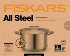 Fiskars All Steel kattila 5 L