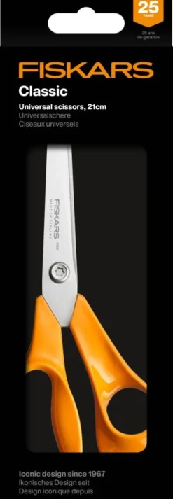 Fiskars Classic yleissakset 21 cm keittiö