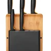 Fiskars Functional Form veitsitukki bambu (sis. 5 veistä)