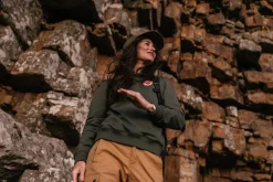 Fjällräven collegepaita 1960 Logo Badge Sweater W