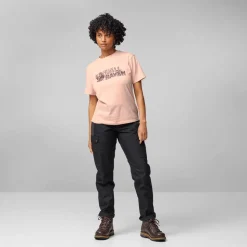 Fjällräven t-paita Lush Logo T-shirt W