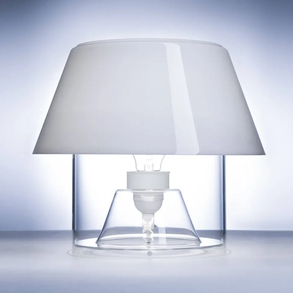 Fosto Lamppa Ø 300 mm pöytävalaisin opaalinvalkea / kirkas